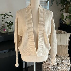 Banana Republic organic cotton cardigan Xs